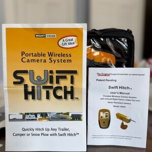 Swift Hitch Portable Wireless Camera System with Infrared Night Vision